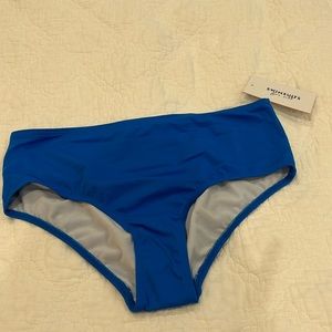 Swimsuits For All women’s blue bikini bottom size 12 NWT
